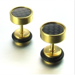Brincos De Titânio Com Design Moderno, Brilho De Cor E Qualidade Estável