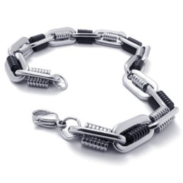Pulseira De Titânio Com Fabricação Habilidosa, Cores Brilhantes E Duráveis Em Uso