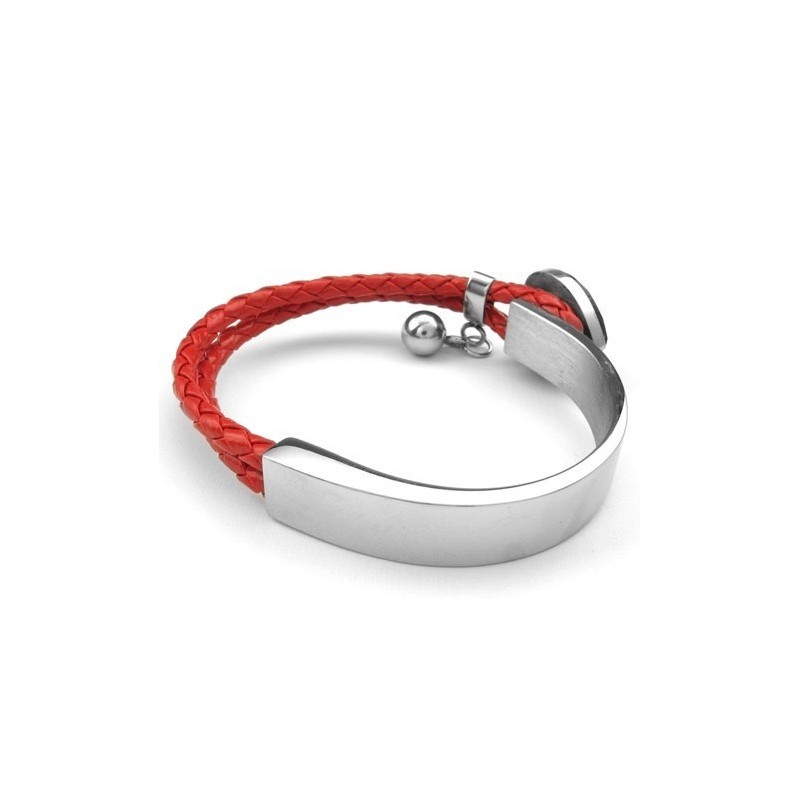 Pulseira De Couro De Titânio Com Design Bonito, Colorido E Confiável Pulseira De Couro De Titânio Com Design Bonito, Colorido E Confiável