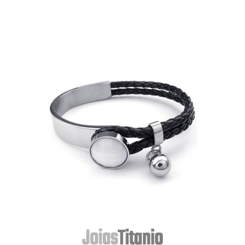 Pulseira De Couro De Titânio De Excelente Qualidade, Finamente Processada E Com Cores Delicadas Pulseira De Couro De Titânio De Excelente Qualidade, Finamente Processada E Com Cores Delicadas