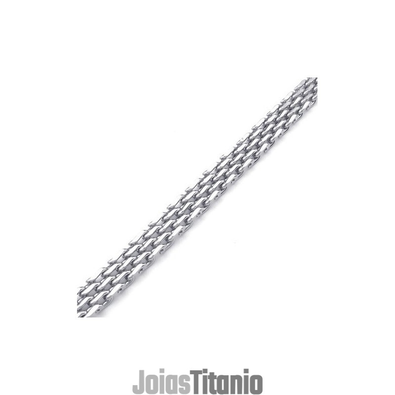 Colar De Titânio De Alta Qualidade Com Brilho E Design Destro