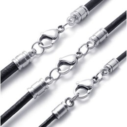 Colar De Couro De Titânio Com Design Profissional E Cores Delicadas, A Rainha Da Qualidade