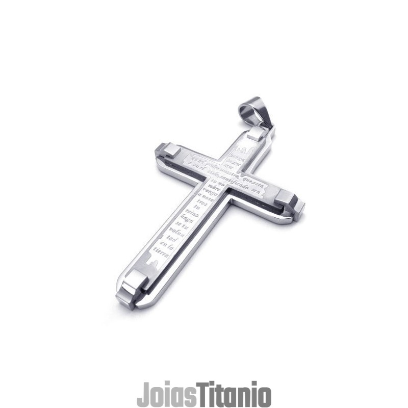 Tecnologia Sofisticada, Brilho De Cores, Pingente De Cruz De Titânio De Renome Mundial
