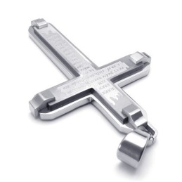 Tecnologia Sofisticada, Brilho De Cores, Pingente De Cruz De Titânio De Renome Mundial