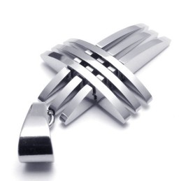 Design Moderno, Brilho De Cores, Pingente De Cruz De Titânio De Renome Mundial