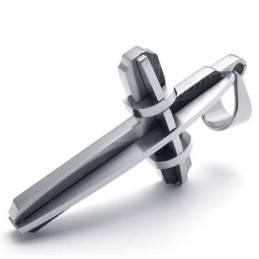 Design Profissional, Brilho De Cores Para Ter Uma Reputação Duradoura, Pingente De Cruz De Titânio