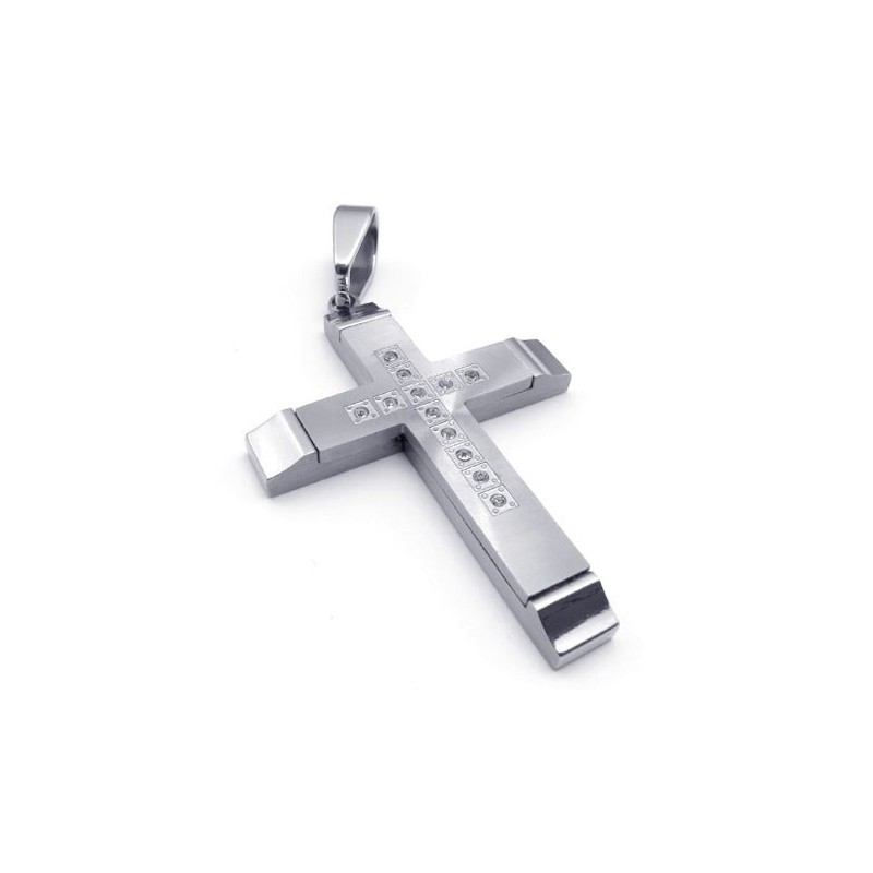 Pingente De Cruz De Titânio Com Formato Elegante, Cor Brilhante E Qualidade Estável Pingente De Cruz De Titânio Com Formato Elegante, Cor Brilhante E Qualidade Estável
