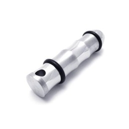 Colar Com Pingente De Anéis De Titânio Puro Dourado E Prateado