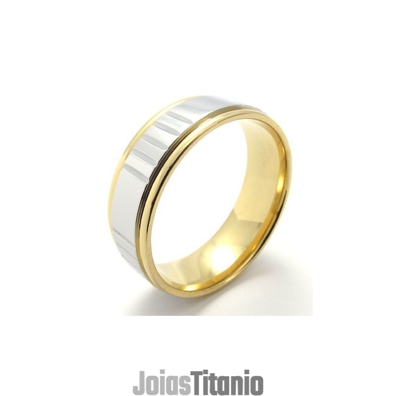 Fabricação Hábil, Brilho De Cor, Durável Em Uso, Anel De Titânio