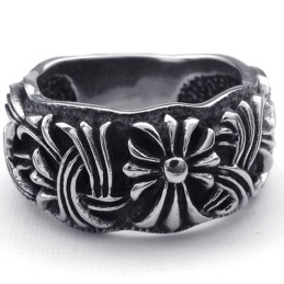 Anel De Titânio Com Padrões Da Moda, Cores Brilhantes E De Excelente Qualidade